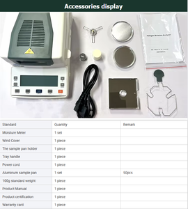 <span class=keywords><strong>Testeur</strong></span> d'humidité halogène haute précision SKZ111L-5, capacité 110g, résolution 5mg, arrêt automatique - Product Image 4