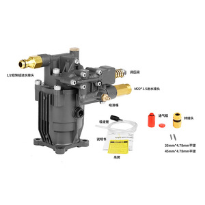 LINGBEN High Pressure <b>Washer</b> Pump Head Aluminum Alloy PW0003 <b>Car</b> Wash Floor Cleaning Garden Spraying - Product Image 1