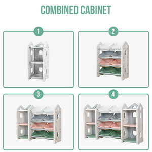 Ensemble de meubles de soins de jour pour enfants, étagère de rangement, meubles de pépinière pour bébés - Product Image 2