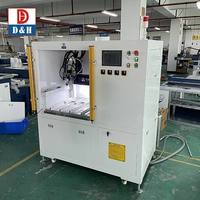 Machine de dommage à haute précision D&H pour polyuréthane et époxy, pompe de distribution de colle silicone AB, alimentation automatique contrôlée par PLC