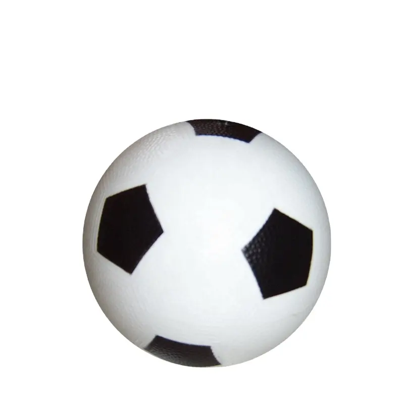 Дешевый цветной пластиковый мягкий плюшевый цветной футбольный мяч