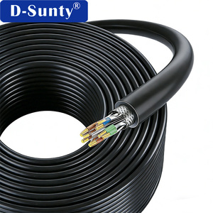 สายแลน Cat8 Ethernet 305 เมตร SFTP สายทองแดง Cat8 BC ขนาด 23awg สำหรับการสื่อสารและเครือข่าย - Product Image 6