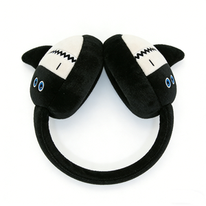 Orejeras de tiburón personalizadas, orejeras de peluche para niños, orejeras cálidas de invierno, calentadores de orejas de tiburón de dibujos animados, orejeras de peluche de animales - Product Image 2