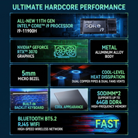 Ordinateur portable de jeu CoreNest 16 pouces, Intel Core I9 11900H, RTX 3060 6 Go de carte graphique dédiée, écran 2,5K, ordinateur portable de jeu PC