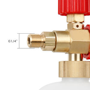 Lance à Mousse pour Nettoyage Automobile Compatible avec <span class=keywords><strong>Karcher</strong></span> K2 K3 <span class=keywords><strong>K4</strong></span> K5 K6 K7, Pistolet Tornado <span class=keywords><strong>Haute</strong></span> <span class=keywords><strong>Pression</strong></span> - Product Image 4