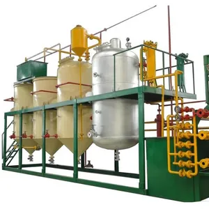 cooking oil making plant first grade oil refinery equipment high efficiency oil machine