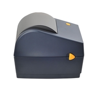 Impresora de Códigos de Barras de Escritorio Hongkai, Impresión Térmica 1D/2D, Multi-Clock, Certificación CE/EU, 203dpi, USB+LAN, Compatible con Papel de 80mm