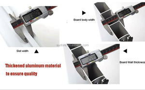 Tragbare Aluminium-Hochwassers perren ABS-zertifiziert für Hochwassers chutz-und Sicherheits maßnahmen - Product Image 4