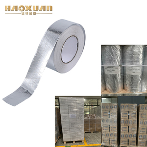 Adhesivo plata reforzado conducto aislamiento adhesivo cinta de papel de aluminio con la liberación del trazador de líneas - Product Image 6