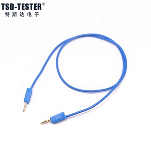 กล้วย<span class=keywords><strong>2</strong></span>มม. กับปลั๊กกล้วยสายเคเบิลทดสอบอ่อนนำสำหรับมัลติมิเตอร์ - Product Image 2