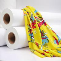 Papier de transfert thermique par sublimation blanc à marque privée, séchage rapide, taux de transfert de 98 % pour tissus clairs et foncés, t-shirts personnalisés
