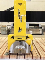 Sierra de puente de 5+1 ejes para piedra, mármol, granito, cuarzo, con motor, rodamientos, bomba, caja de engranajes, router CNC, cortadora, maquinaria personalizada ZEUS