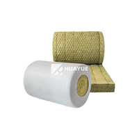 Certifié ISO 150mm d'épaisseur pour couverture d'isolation en laine de roche Absorption acoustique Construction extérieure tuyau d'isolation en basalte