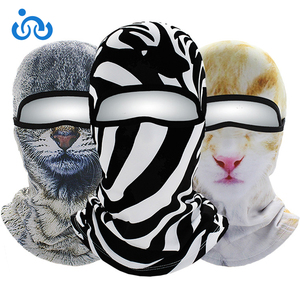 Moda suave 3D Animal pasamontañas máscara facial protección contra el frío cara cálida polar ciclismo máscara de esquí - Product Image 2