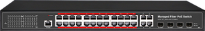 S5800WP-24G-4TC-BT 4* SFP+4*(RJ45)+24* พอร์ต PoE+1*พอร์ตคอนโซล+สวิตช์ PoE แบบจัดการได้ L2 สำหรับ FTTX ระบบเครือข่ายไร้สาย Zikun - Product Image 5