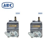 Tringlerie 2 temps TUYAU EN CUIVRE Bulles d'huile non externes 4500 5200 5800 Carburateur de tronçonneuse pour générateur à essence 45CC 52CC 58CC