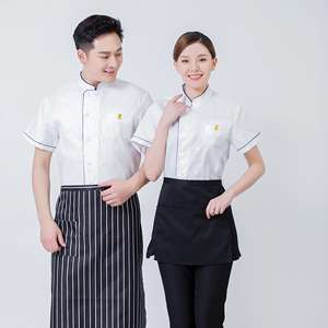 Vêtements <span class=keywords><strong>de</strong></span> chef <span class=keywords><strong>de</strong></span> restaurant <span class=keywords><strong>professionnel</strong></span> pour hommes, tenues <span class=keywords><strong>de</strong></span> <span class=keywords><strong>cuisine</strong></span> à manches courtes, uniformes <span class=keywords><strong>de</strong></span> travail, salopette <span class=keywords><strong>de</strong></span> serveur <span class=keywords><strong>de</strong></span> restauration, manteaux - Product Image 2