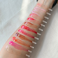 Brillant à lèvres hydratant très pigmenté 24 couleurs hydratant végétalien longue durée lèvres dodues tube flexible brillant à lèvres