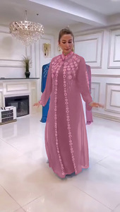 African <strong>Dresses</strong> for Women <strong>Traditional</strong> Clothing Set <strong>Nigeria</strong> Robe Chiffon Diamond Caftan Abaya Musulman <strong>Dress</strong> Dashiki Kaftan - Product Image 3