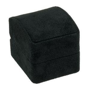 Serie 5880 ALORS – Anello in look vellutato | Scatola per anello 45×45×40 mm - Product Image 1