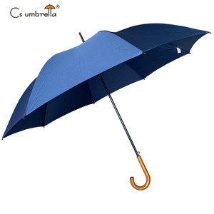 YS-7055 Chất lượng cao Tự động mở gỗ <span class=keywords><strong>J</strong></span> xử lý thẳng Golf ô Windproof 8K kích thước lớn logo quảng cáo Quà Tặng ô cổ điển - Product Image 2