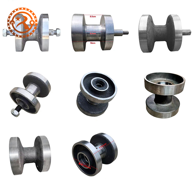 Customized Forged Track Roller Bottom Roller for Heavy Equipment Excavator Factory Direct Supply
