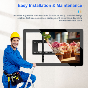 จอแสดงผลดิจิทัลระบบสัมผัสขนาด 32 นิ้ว 43 นิ้ว ระบบปฏิบัติการ <span class=keywords><strong>Windows</strong></span> Android สำหรับป้ายดิจิทัลแบบตั้งพื้น  กันน้ำมาตรฐาน IP65 เหมาะสำหรับสถานีรถโดยสารกลางแจ้ง - Product Image 6