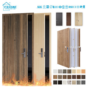 Puerta cortafuegos laminada compacta Europea HPL EI 60 Sa Puerta cortafuegos con marcado CE <span class=keywords><strong>EN</strong></span> 16034 Puerta HPL resistente al fuego de 60 minutos - Product Image 3