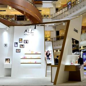 บูธแสดงสินค้าแบบมุม ขนาด 20x20 ฟุต และ 20x30 ฟุต  โครงสร้างแข็งแรง ทนทาน ทำจากไม้ สำหรับงานแสดงสินค้า - Product Image 5