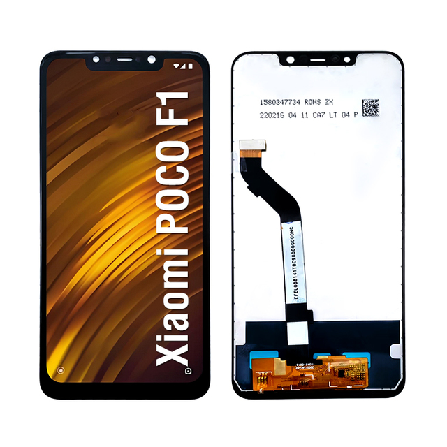 Original Mobile Phone Screen Lcd Display Touch Screen Digitizer Assembly for Xiaomi Pocophone F1 Poco F1 Lcd Display