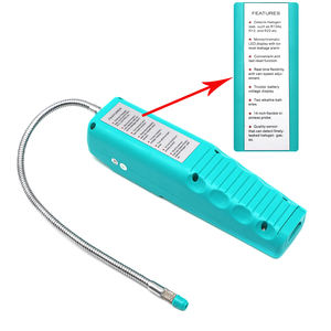 Détecteur de fuite de réfrigérant HVAC portable HLD-100+ pour climatiseur automobile, détecteur de fuite de gaz halogène portable - Product Image 5