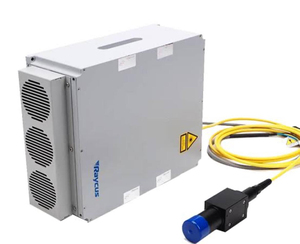 แหล่งกำเนิดเลเซอร์ไฟเบอร์ 50W 100W สำหรับการมาร์กกิ้ง ใช้งานง่าย 100W QB พร้อมระบบระบายความร้อนด้วยอากาศ สภาพใหม่ - Product Image 1