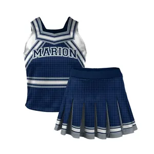 Wholesale Customized Good Quality Proper Price New Type Popular Lady Youth Cheerleading Uniforms