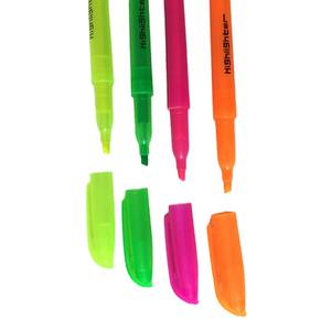 Ensemble de marqueurs surligneurs portables, 10 couleurs fluorescentes, paquet de 30 pièces, facile à transporter pour les étudiants en <span class=keywords><strong>voyage</strong></span> - Product Image 4