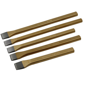 Ciseau à pierre Hanfeng 150 mm en acier chrome-vanadium pour la maçonnerie en pierre - Product Image 2