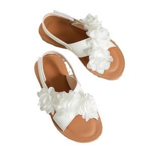 Sandales d'été transfrontalières pour filles, nouvelle mode 2026, pour jeunes et grandes filles, plates, pour étudiantes - Product Image 5