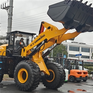 รถตักล้อยางลอนกิ้ง พร้อมระบบป้องกันการโอเวอร์โหลด โหมดการบังคับเลี้ยวแบบปรับได้ วิศวกรรมเชื้อเพลิง สำหรับงานโครงการขนาดใหญ่ - Product Image 2