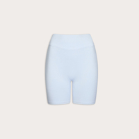 Ensemble de sport 2 pièces en nylon respirant et léger pour femme, avec short imprimé, coupe ajustée, pour fitness et yoga