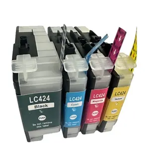 Cartucho de tinta compatível tinta LC424 impressora Brother DCP-J1200W
