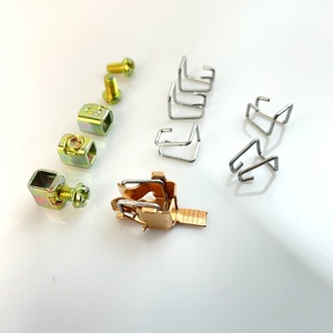 16A ổ cắm đồng thau điện đồng thau dập các bộ phận lắp ráp kẹp mùa xuân Tường ổ cắm thiết bị đầu cuối liên hệ với - Product Image 4