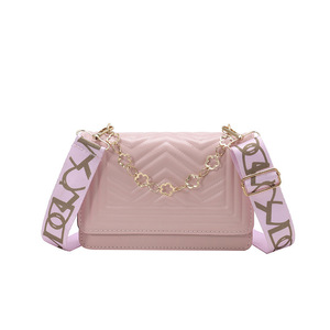 Sac à bandoulière pour femme, élégant et raffiné, petit sac <span class=keywords><strong>simple</strong></span>, nouveau style 2026, bandoulière large tendance, sac bandoulière. - Product Image 2