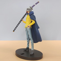 18cm Anime Trafalgar D. Loi sur l'eau sept seigneurs de la mer GK figurines à collectionner PVC modèle jouet comme cadeau