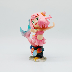Figura de Sirena Ania, Modelo de Casa Espía, Regalo, Modelo de Chica <span class=keywords><strong>Anime</strong></span>, Linda Decoración de Escritorio, Dibujo Personalizado - Product Image 3