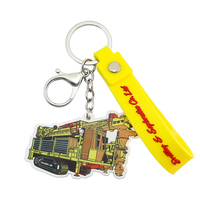 Individuelle 2D PVC Anime Design Cartoon-Charakter Puppen-Schlüsselanhänger Benutzerdefinierte Farbe Logo Schnelle Musterlieferung MOQ 100 Stück Werbegeschenk