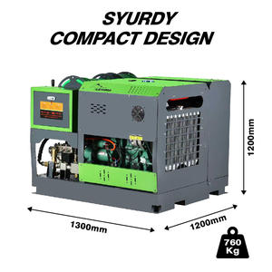 LICHIMA 150-300Bar 60-115L/Min Alta Pressão Veículo Montado Tubulação Do Motor Diesel Dreno De Esgoto Jateamento Máquina De Limpeza - Product Image 3