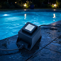 Transformateur d'alimentation LED AC12V étanche IP68 pour éclairage extérieur de piscine, bobine à double enroulement pour piscine