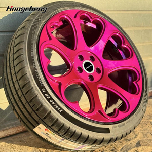 Roue à rayons en forme de coeur jante forgée 5x114.3 5x120 5x130 5x127 15 17 18 19 20 21 22 24 26 pouces jantes en alliage pour BMW Porsche - Product Image 5