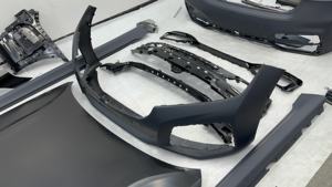 Bodykit de <span class=keywords><strong>vente</strong></span> d'usine pour 2016-2018 G11/G12 mise à niveau vers <span class=keywords><strong>2022</strong></span> Sport Style avec phare feu arrière pare-chocs avant capot jupe latérale - Product Image 5
