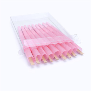 Pink Cigarette Cones 109mm/26mm Pre-Made Rolling Paper Cones King Size Blank Refined Rolled Cones 18-Pack Custom Tobacco Cones - Product Image 5
