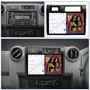 Système audio-vidéo Android 14 120W X 6CH Série <span class=keywords><strong>Katana</strong></span> pour Toyota Land Cruiser LC 70 Série 2007 - 2020 8+256GB Lecteur DVD Navigation - Product Image 2